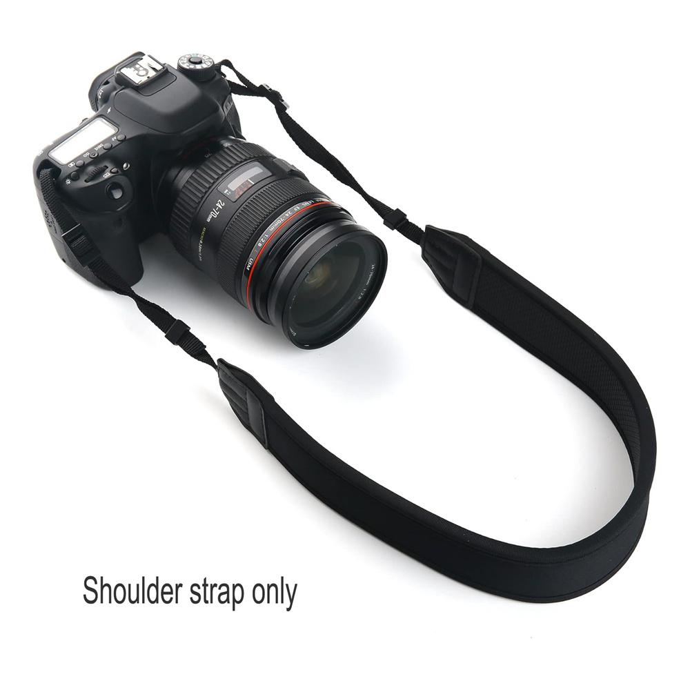 DSLR Camera Neck Strap - Neoprene Padded - Quick Disconnects