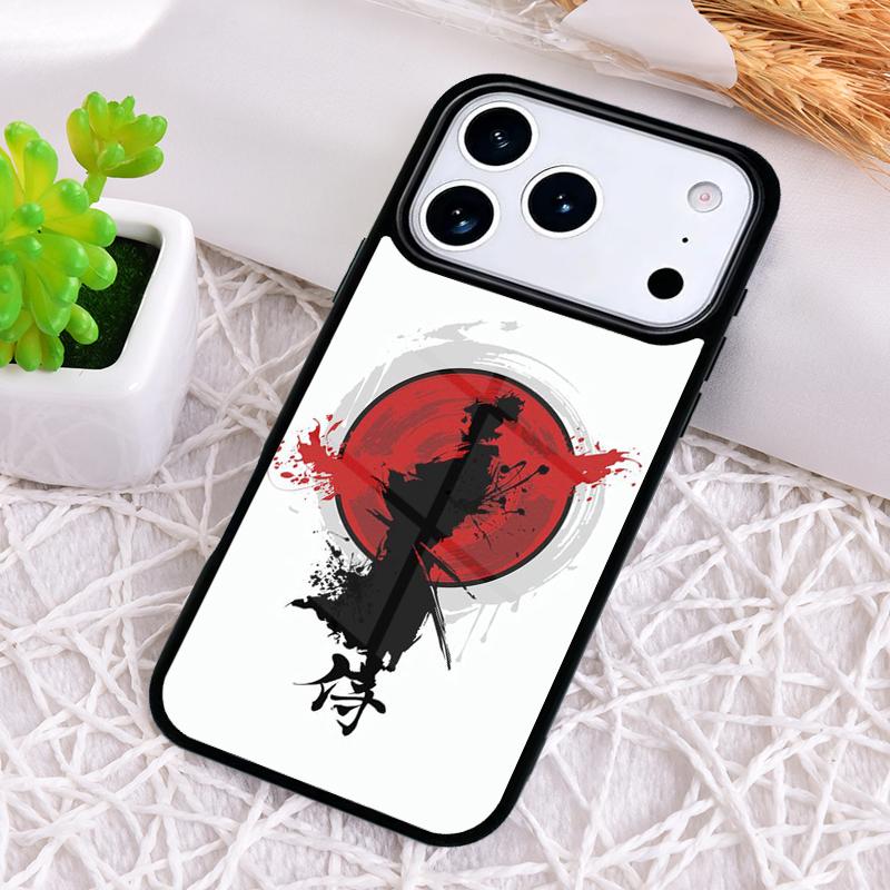 Samurai Japan Shockproof Phone Case for iPhone 17 Air 16e 15 11 12 14 13 Pro Max Cover Coque