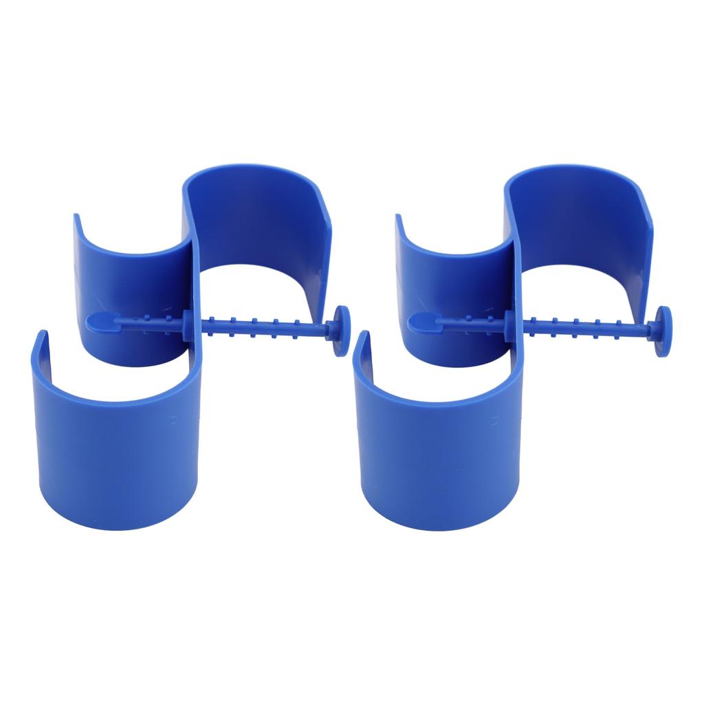 2PCS Pool Fence Hooks Swimming Pool Pole Hanger Multifunctional Wall Pool Tool Holder for Hoses