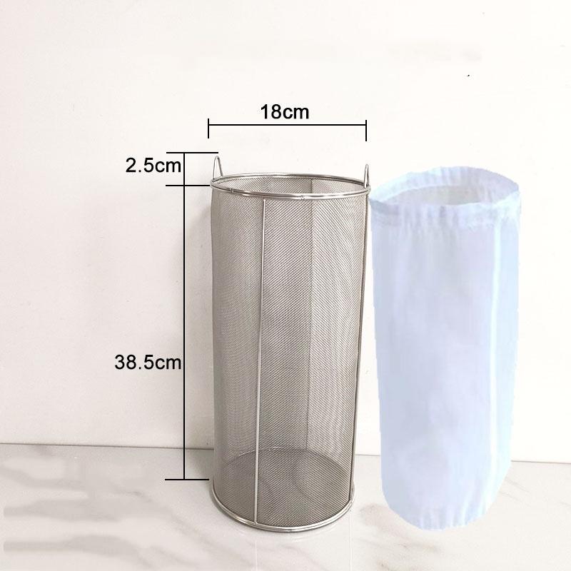 Round Mesh Basket 1mm Hole Rice Wine Beer Bier Filter Voor Zelfgemaakte Brew Koffie Coffee Droog Hopper Brew Fine Mesh Coland