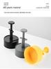 ABS Plastic Non-Stick Round Burger Patty Press - Manual Kitchen Tool