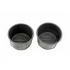 2x Rear Console Cup Holder Rubber ert Liner 9L3Z1513562B For Ford F150 09-14