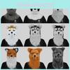 Hilarious Mouth-opening Animal Head Masks Featuring Gorilla Tiger Wolf Designs For Festive Events