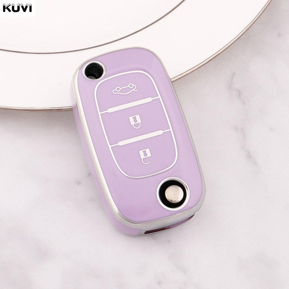 Tpu Car Remote Key Case Cover Fob For Renault Megane 2 Fluence Clio For Mercedes For Lada Vesta Granta Xray Kalina Priora Sedan