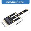 PCIE To NVME Adapter PCIE To M.2 M Key Converter Risers Board Expansion Card for 2230 2242 2260 2280 SSD Accessories
