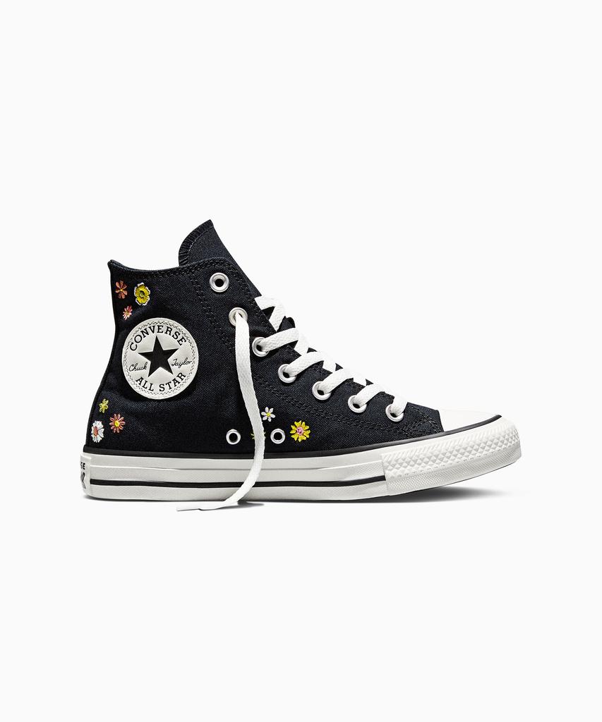 Converse Chuck Taylor All Star Embroidered Floral Black A16902C