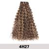 MISS WIG Syntetyczne długie kręcone włosy doczepiane do włosów Water Wave Extension Braiding Hair Ocean Wavy Hair For Women Wear