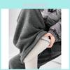 Gemütliche Lammfellhose für Damen Winter Hohe Taille Lockerer Schnitt Loungehose