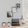 VidaXL Cube Wall Shelves Floating Shelves Hanging Shelves Kitchen Living Room Bedroom Home Interior Cement Grey 800274