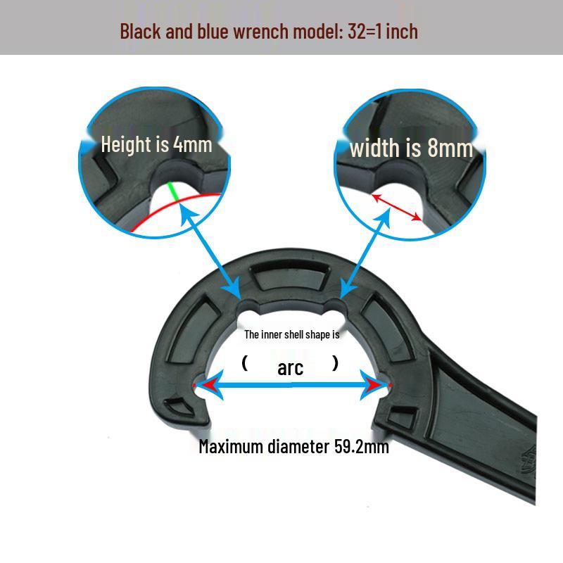 PE Quick Connect Pipe Fittings: Lock Nut Wrench, Tee, Straight, Elbow, Sizes 25-63