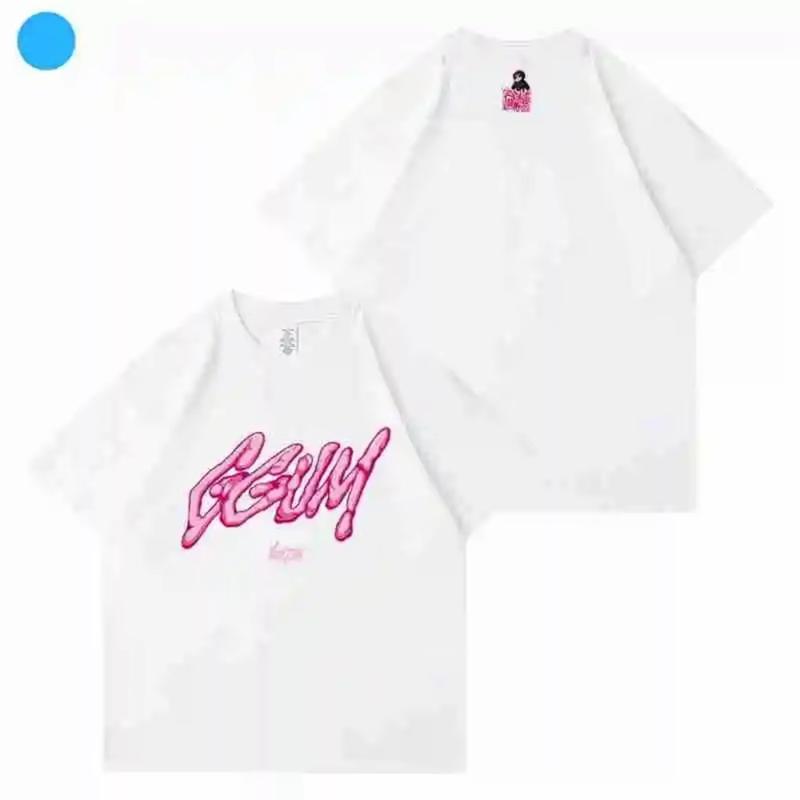 2024 Kpop Coreean Trend Stele Același Stil Tricou Fani Femei Bărbați Vară Supradimensionat Bumbac Tricou