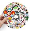 One Piece 50 Pcs Cartoon Anime Waterproof Decorative Stickers For Luggage Travel Case Car Guitar Phone Laptop Skateboard