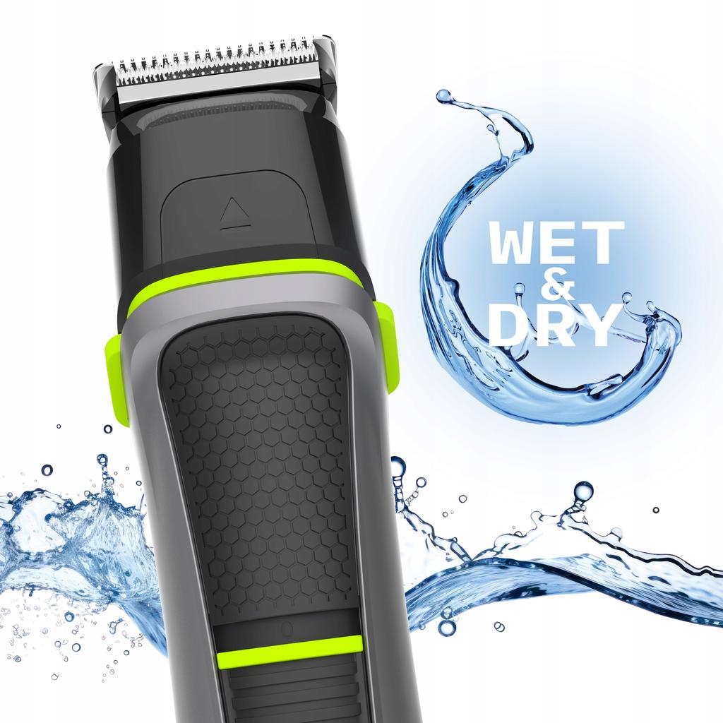 Webber 14-in-1 Men's Trimmer - Shaver + Beard + Hair + Nose Wet&Dry PRO Set