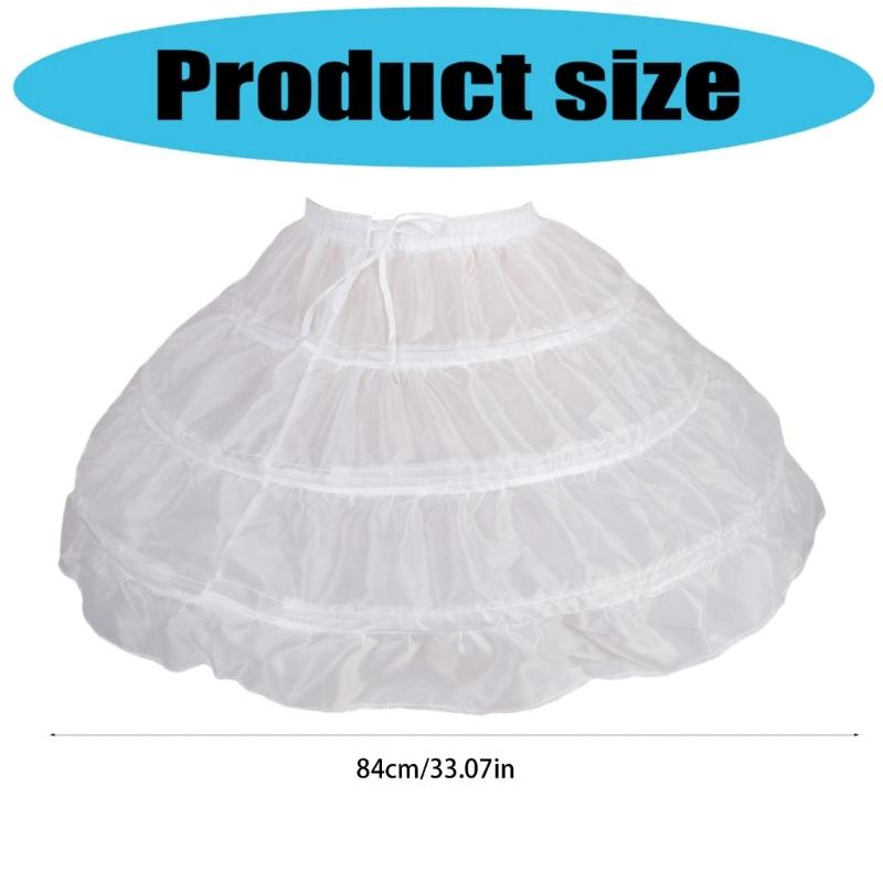 Womens Short Petticoat 3 Adjustable Hoop A Line Skirt Half Slip Crinolines Dresses Gown Underskirt for Cosplay Party