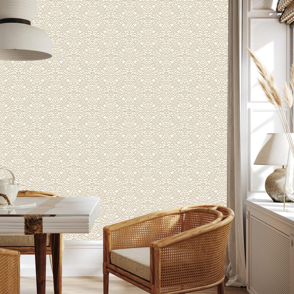Vintage Ornaments Wallpaper for Living Room and Bedroom 50x1000