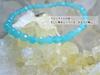 For Wish and Good Amazonite Bracelet for Men and Women Natural Power 4mm Round Cut 15cm Women with Small Kanaishi [Amulet Dreams, Fulfillment, Hope,