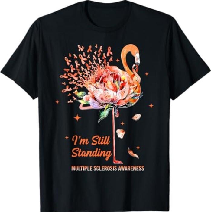 Multiple Sclerosis Awareness, I’m Still Standing MS Warrior T-Shirt Unisex T-Shirt L