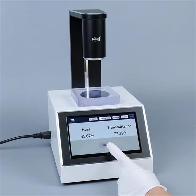 Haze Meter Light Transmittance Measuring Instrument LS155 Color Haze Meters High Precision for Plastic Liquid Glass Film Screen