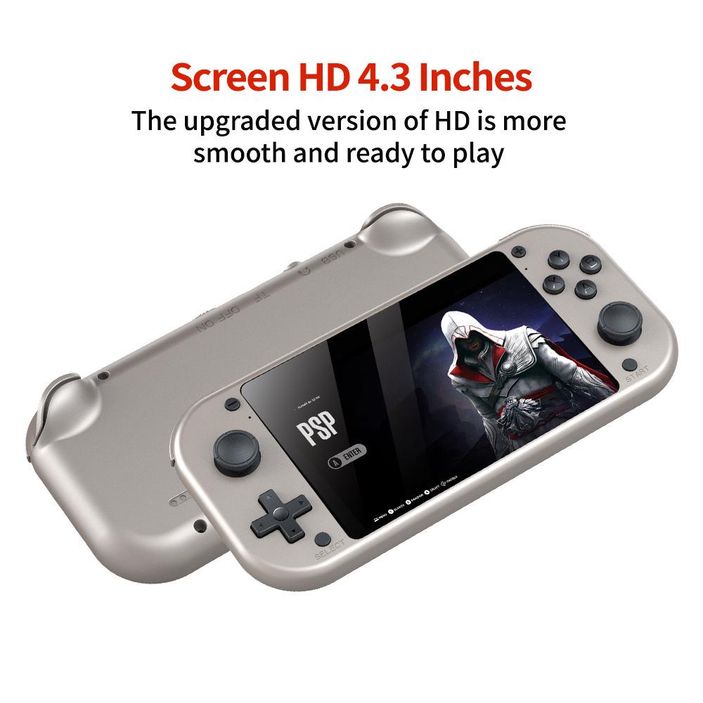 M17 3D Handheld TV Game Console: 4K HD PSP & PS1 Compatible