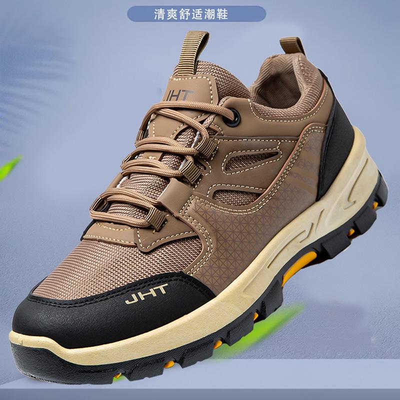 Shoes men's shoes summer breathable outdoor sports shoes foreign trade breathable non-slip commuter shoes fashionable versatile shoes