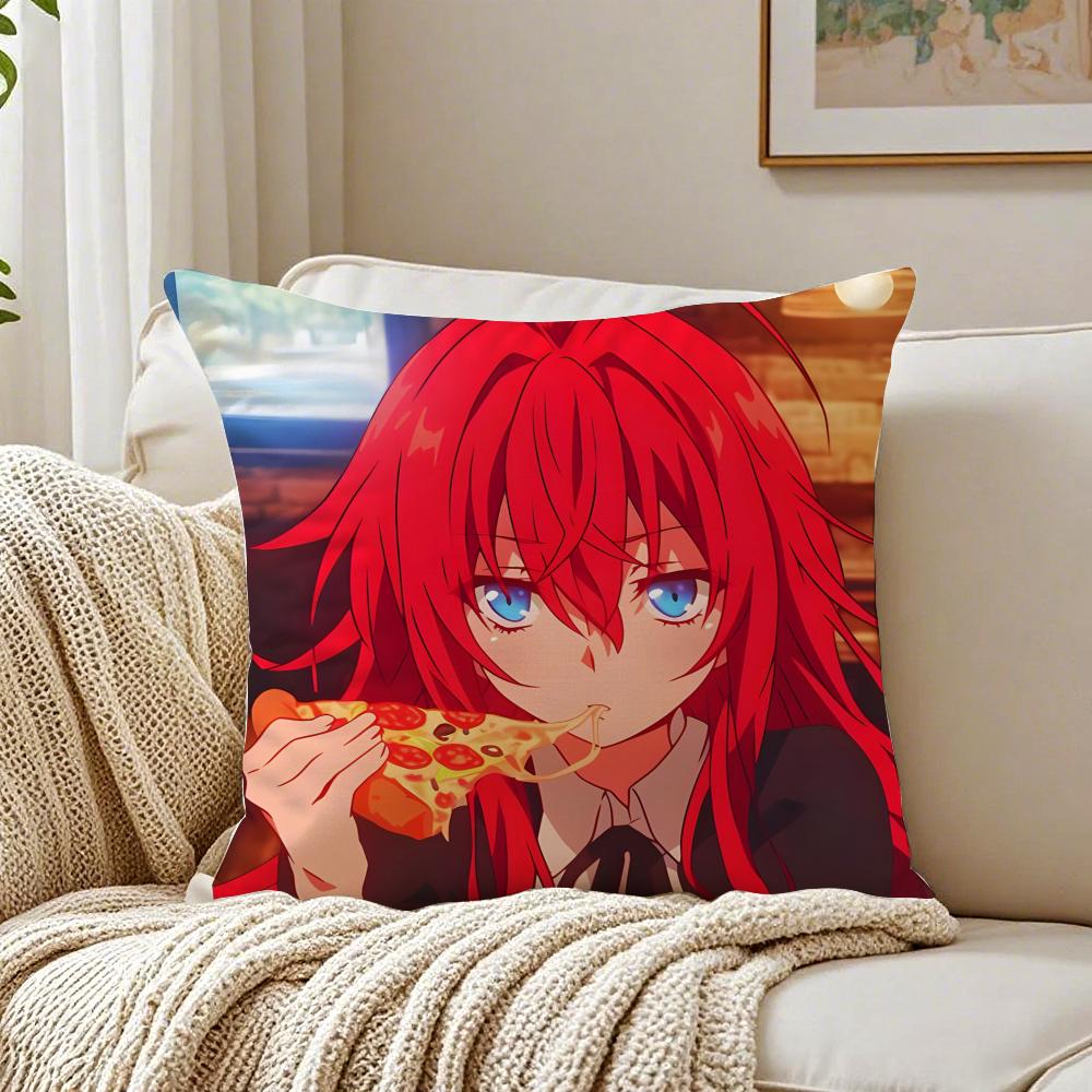 Fantasy Japanese Anime HHigh School DxD anime Cushion Cover Pillowcase Antidustmite living Room Sofa Decor Cushion Room