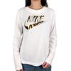 Nike Drop Shoulder Sleeve T Shirt Women's White 939349-100