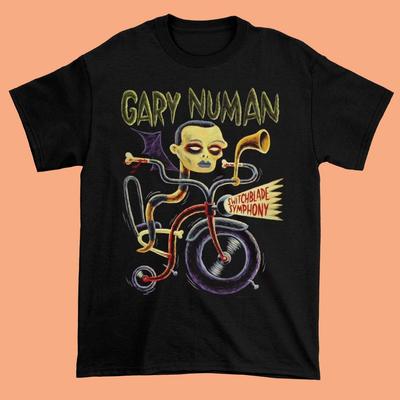New Gary Numan Tee Shirt Black Unisex Cotton All Size S-234XL