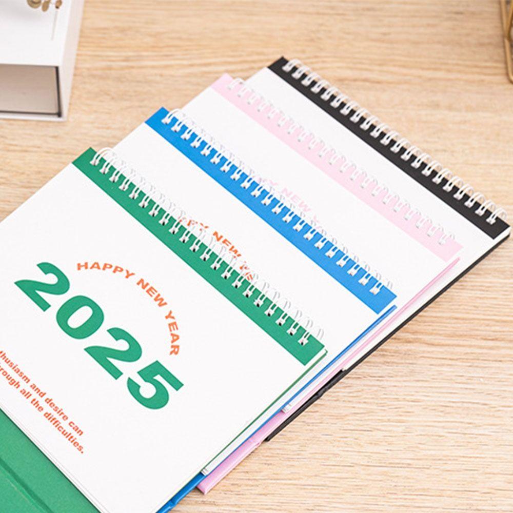 Standing Flip Desktop Calendar Daily Monthly Table Planner  Time Manegement