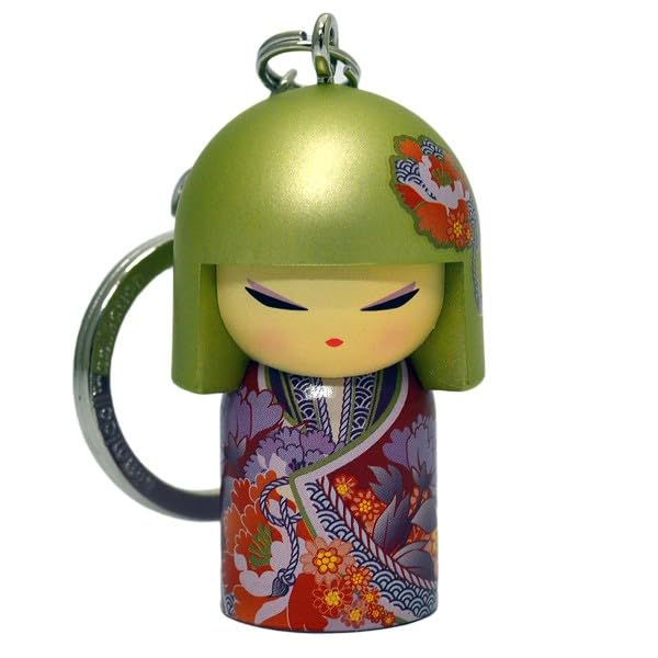 

Kimmidoll AYANA Small Keychain Key Ring Collection 2.1 inches TGKK267, Multi, Small