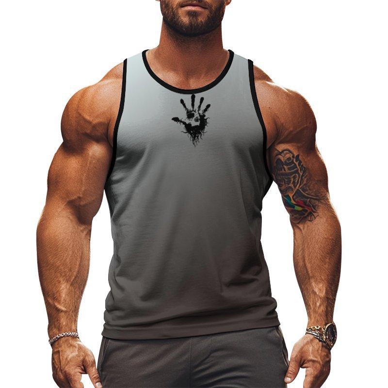 3D Printed Sports Vest Summer Men Y2k Sleeveless Men's Top Oversized Tank Fashion Streetwear T Shirt