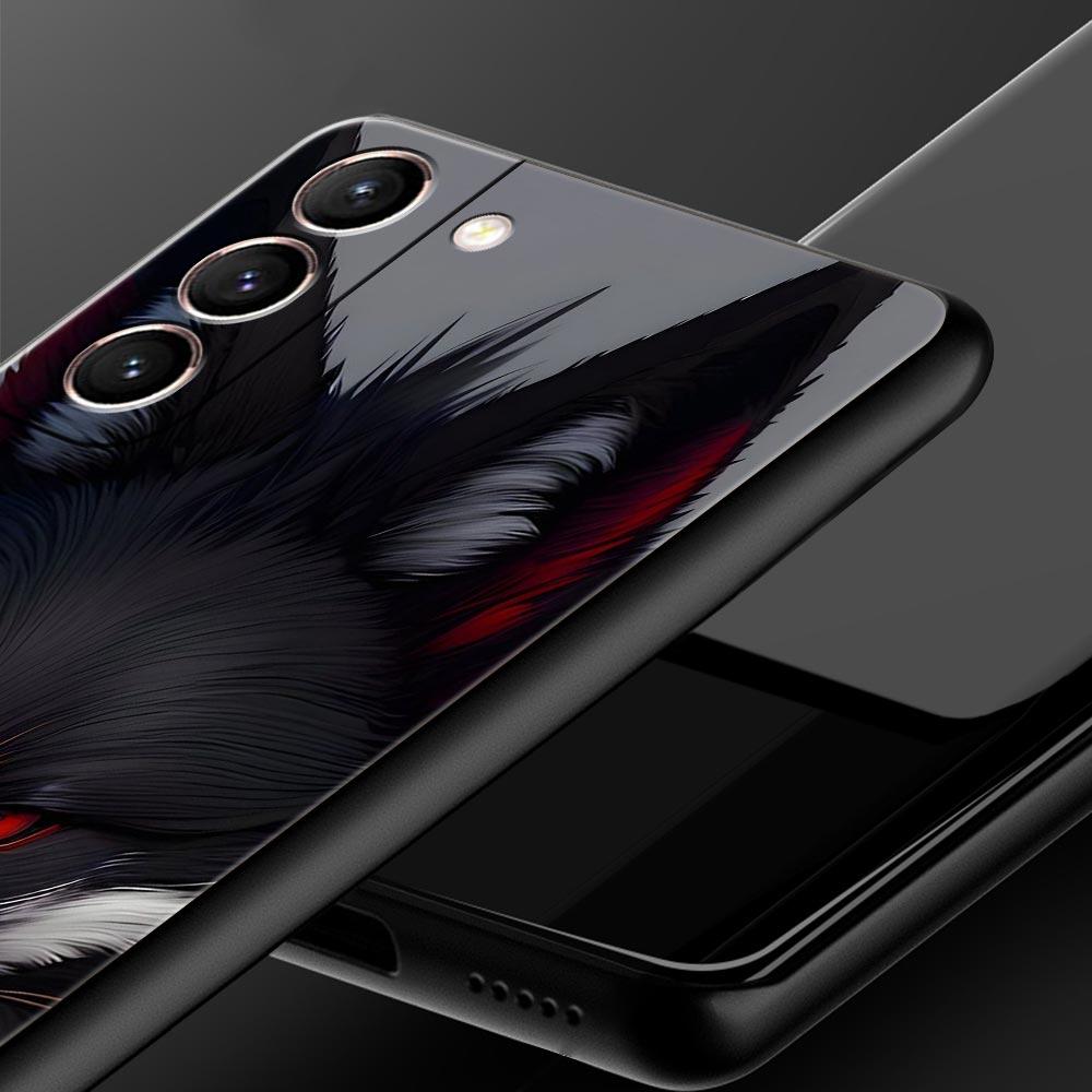 Red Fox Phone Case Cover for Samsung Galaxy S26 S25 S24 S23 S22 S20 S21 FE Ultra S25 Edge Plus 5G Soft TPU Shell Fundas Capa Bag