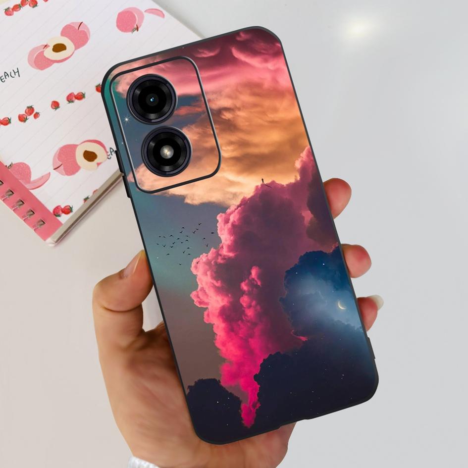 For Motorola Moto G04s G04 2024 Case XT2421-2 Cute Love Heart Shockproof Silicone Soft Cover For Moto G 04 S E14 4G MotoG04 Capa