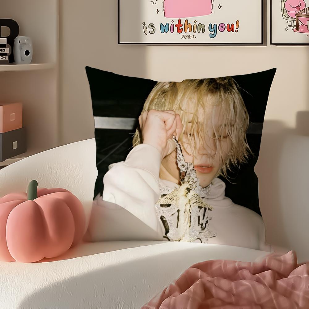 Creative Trendy Norwegian Art NNettspend Cushion Cover Pillowcase Short Plush Invisible zipper Room Sofa Cushion Cover