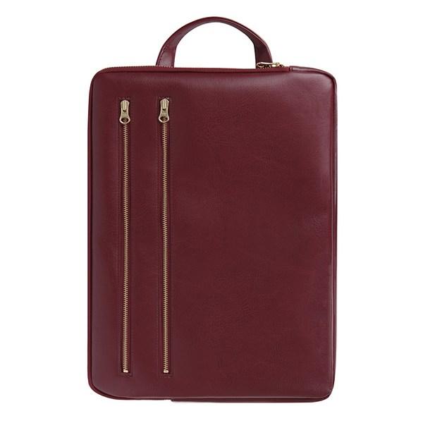 

Сумка Antenna Shop Brief Bag для MacBook, винный, 13 дюймов, с 2 молниями