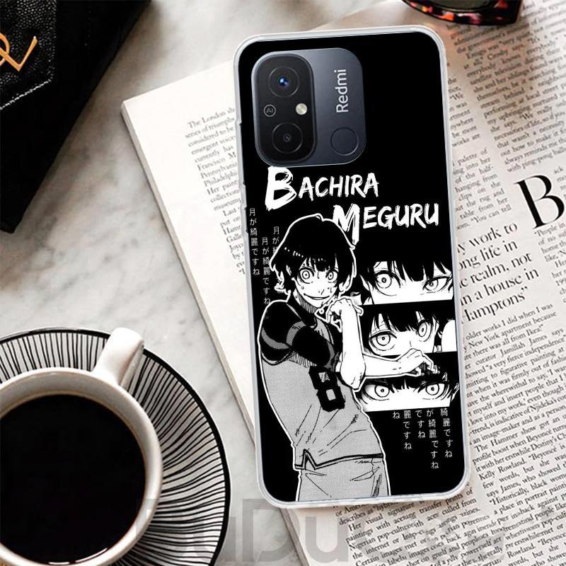 Blue Lock Bachira Meguru Cover For Xiaomi Redmi 14C 13 13C 12 12C 10 10C 9 9C 9T 9A Phone Case 10A 8A 8 7A 7 6A 6 Pro K70 K60 K4