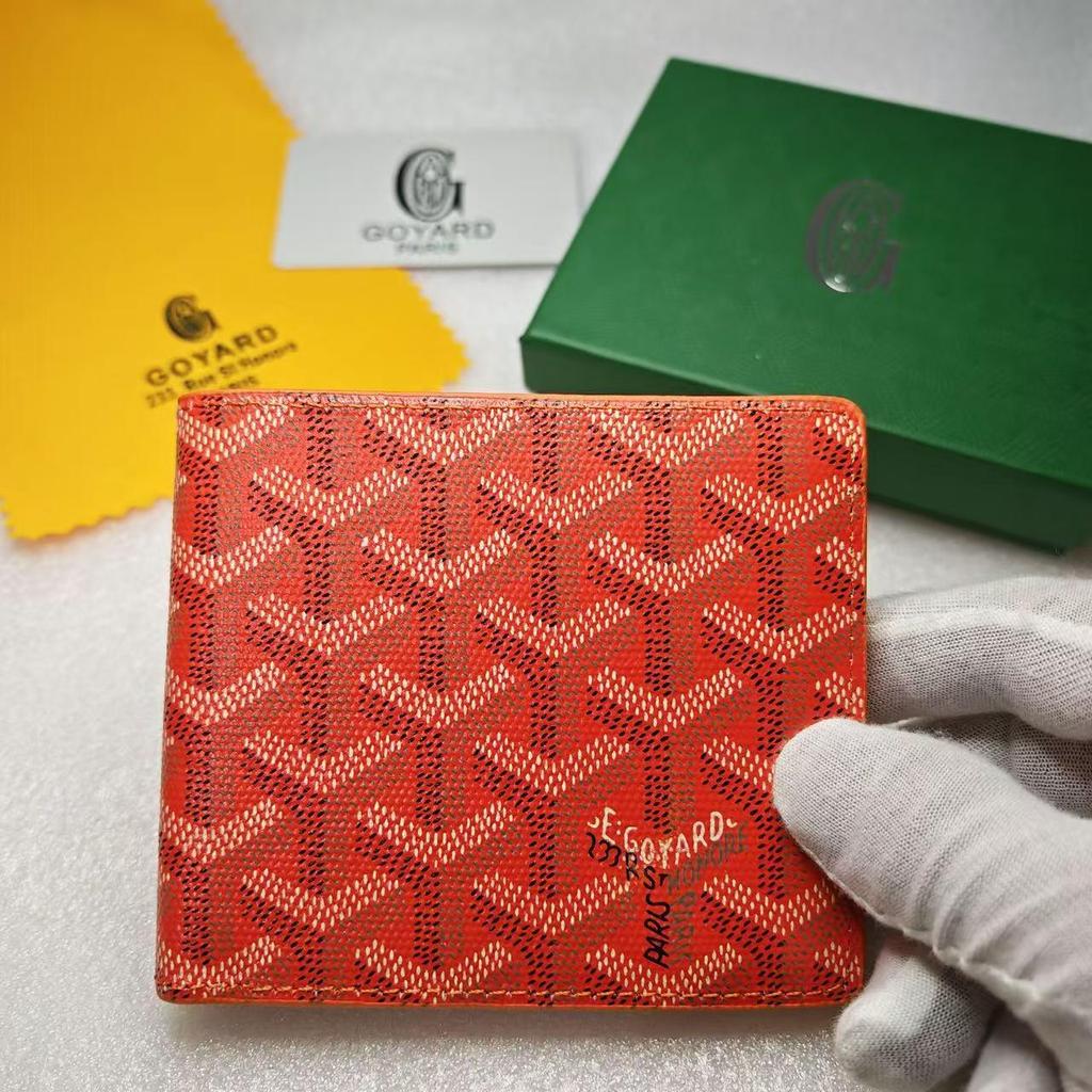 Goyard Unisex Multi-Kartenfach-Geldbörse: Trendiges, tragbares Münzfach für den Pendelverkehr
