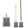 Jundingying 304 Stainless Steel Shovel with 1.2m Handle