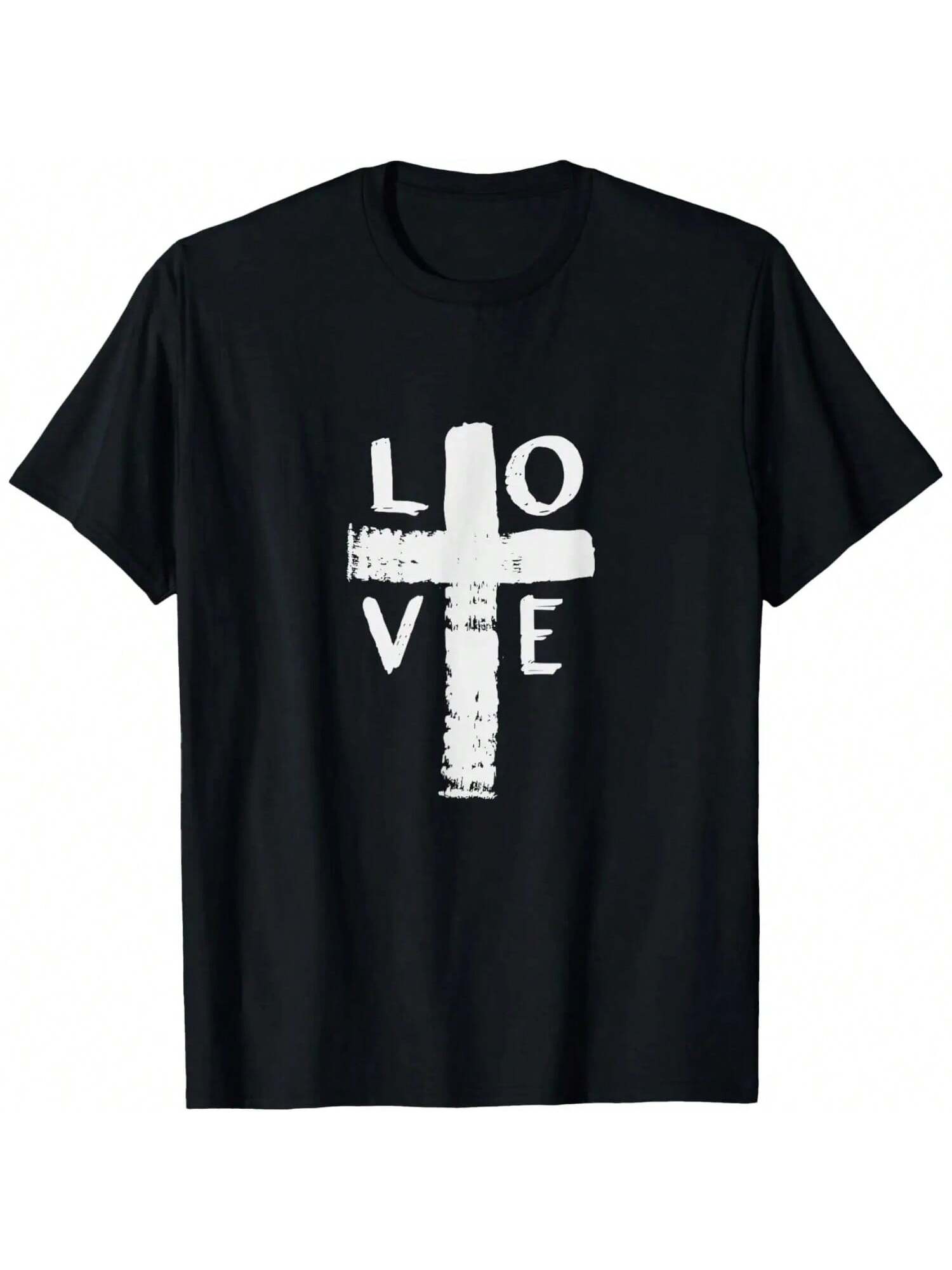 Christ Love And The Cross Christen T-Shirt S разноцветный