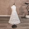 Girls Adjustable Tulle Underskirt Crinoline For Bridal Dresses 60cm Length Steel Frame Support Lightweight