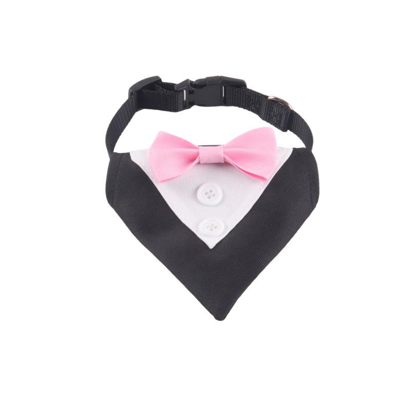 New Pet Bow Tie Collar British Style Wedding Accessory for Dogs Dog Harness Dog Collar Pet Dog Accessories