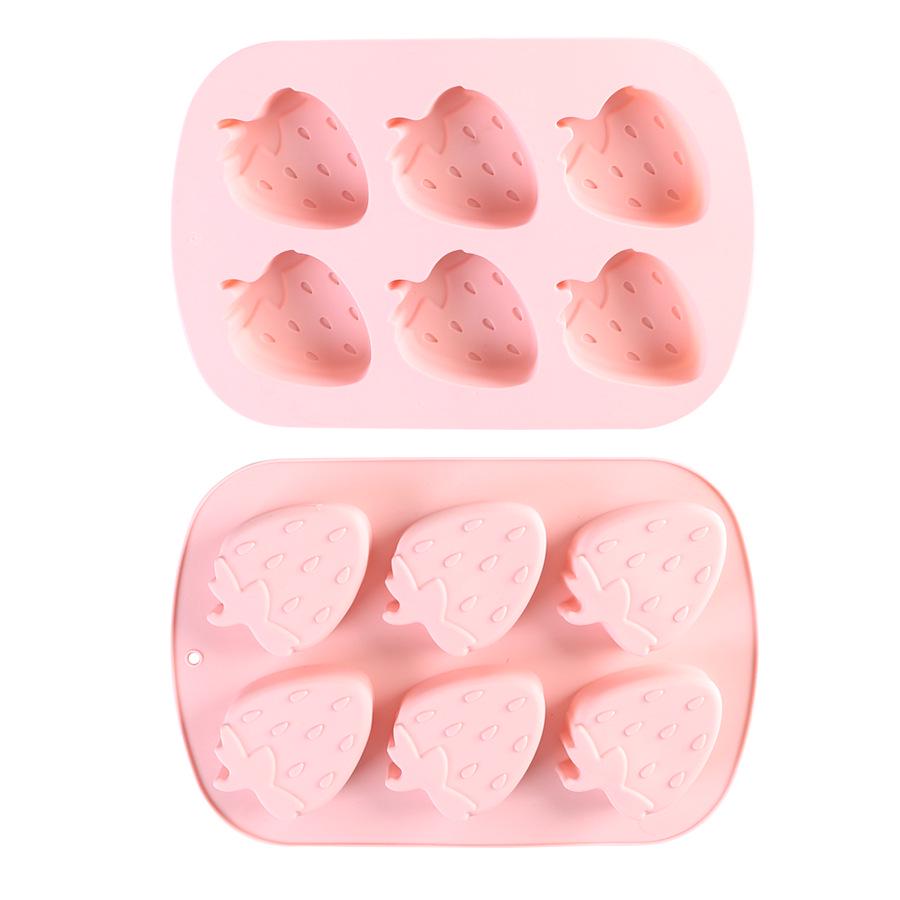 DIY Silicone Ice Tray with Fruit Shapes: Strawberry, Watermelon, Pineapple
