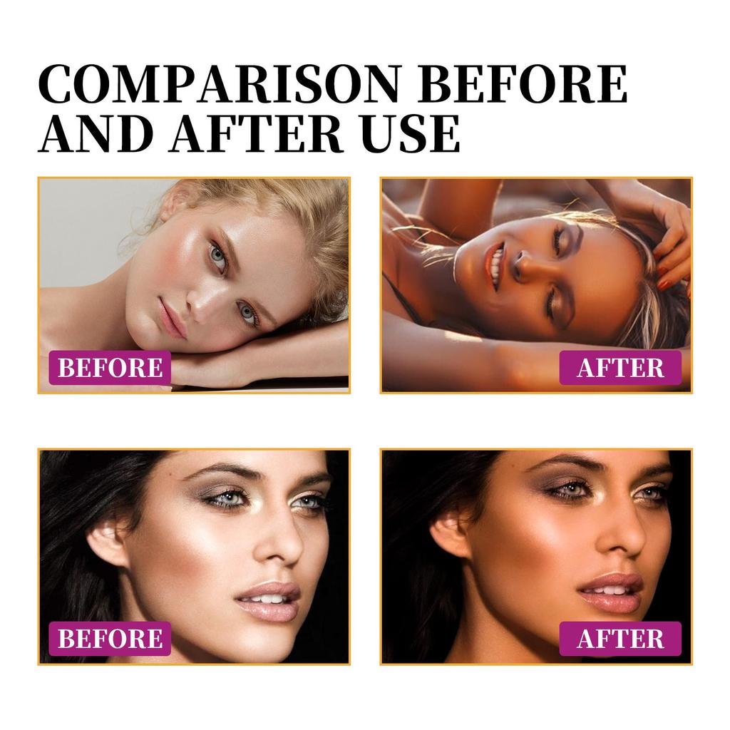 EELHOE Peach Tanning Gel Summer Sun Beach Sunless Tanning Beauty Deeply Moisturizing Skin