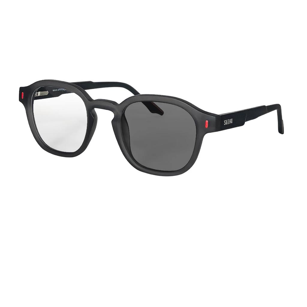 SHINU Progressive Multifocal Photochromic Adaptive Lenses Glasses for Reading Computer and Distance Vision No-line Progressive