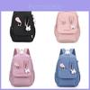 Adorable Nylon Kids Backpack For Elementary Students Lightweight And Durable School Bag