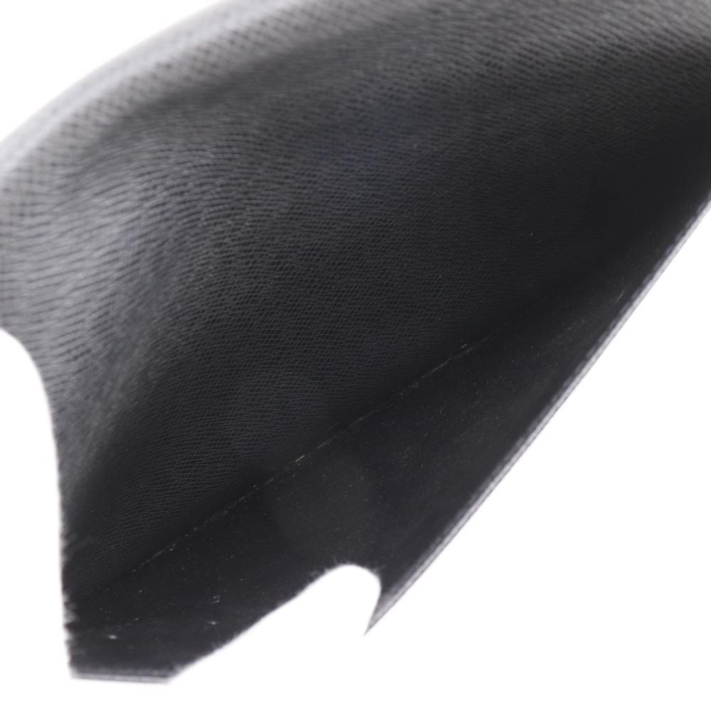 LOUIS VUITTON Selenga Business Bag M30782 Aldoise black Taiga mens Used