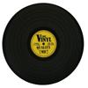 4 Placemats Vintage Retro Vinyl Records of 39 Cm Washable
