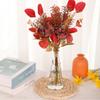 Autumn Bouquets Artificial Rose Flowers Silk Maple Leaves Fall Decoration DIY Flower Arrangement for Wedding Home Garden