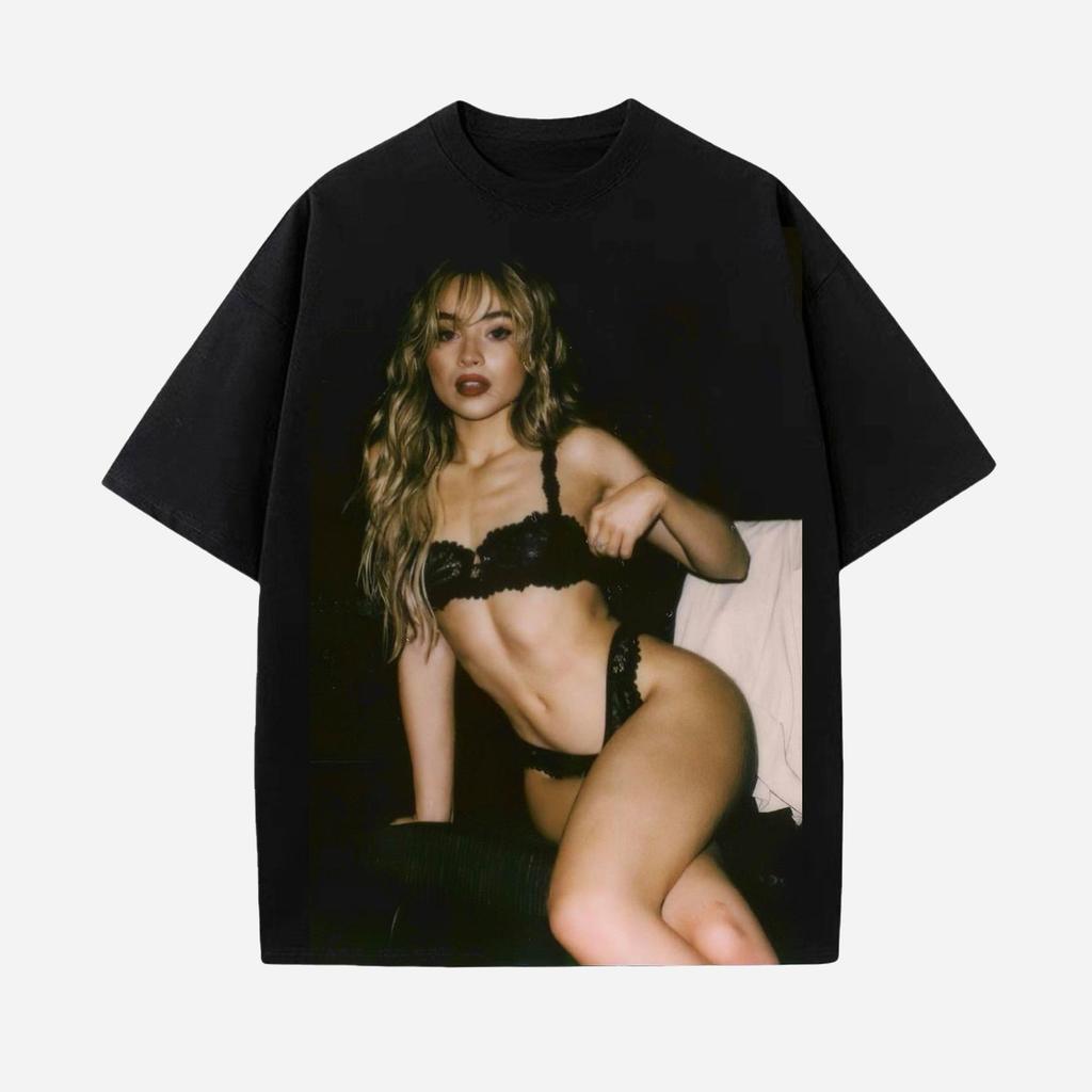 SABRINA CARPENTER Tshirt 2026 Summer Hot Sale Unisexs Womens Tshirt Casual Cotton Tee High Street Hip Hop Womens Clothing