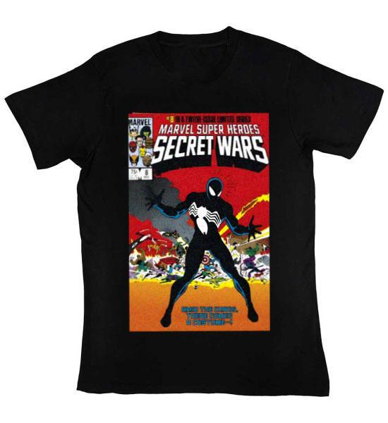 

New Apprel Marve* Super Heroes Secret Wars #8 Black Unisex T-Shirt XXL