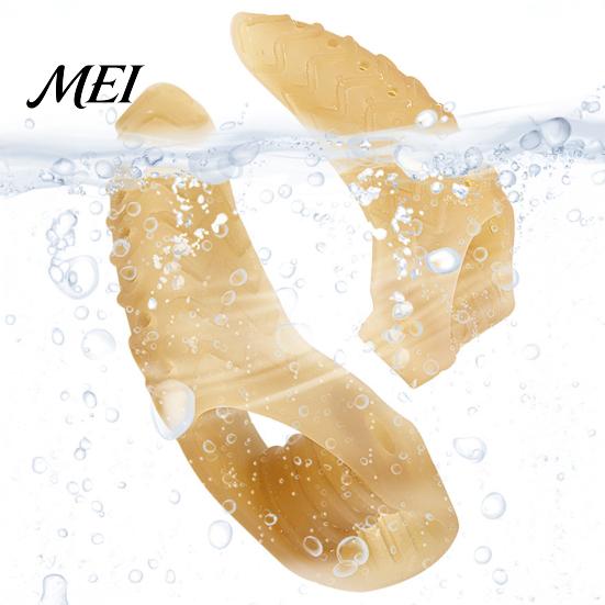 Anti-slip Toe Separator 1 Pair for Overlapping Toes, Soft SEBS Bunion Corrector, Double Double-hole Spacer Hole Foot Hallux Valgus, Breathable